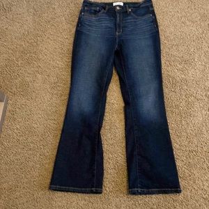 BKE Parker boot cut jeans.  31x31.5. New.  Dark wash